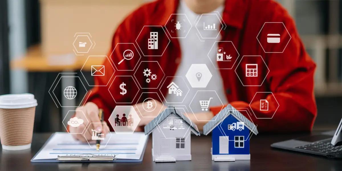 Corretor de imóveis usando IA no atendimento imobiliário da sua empresa.