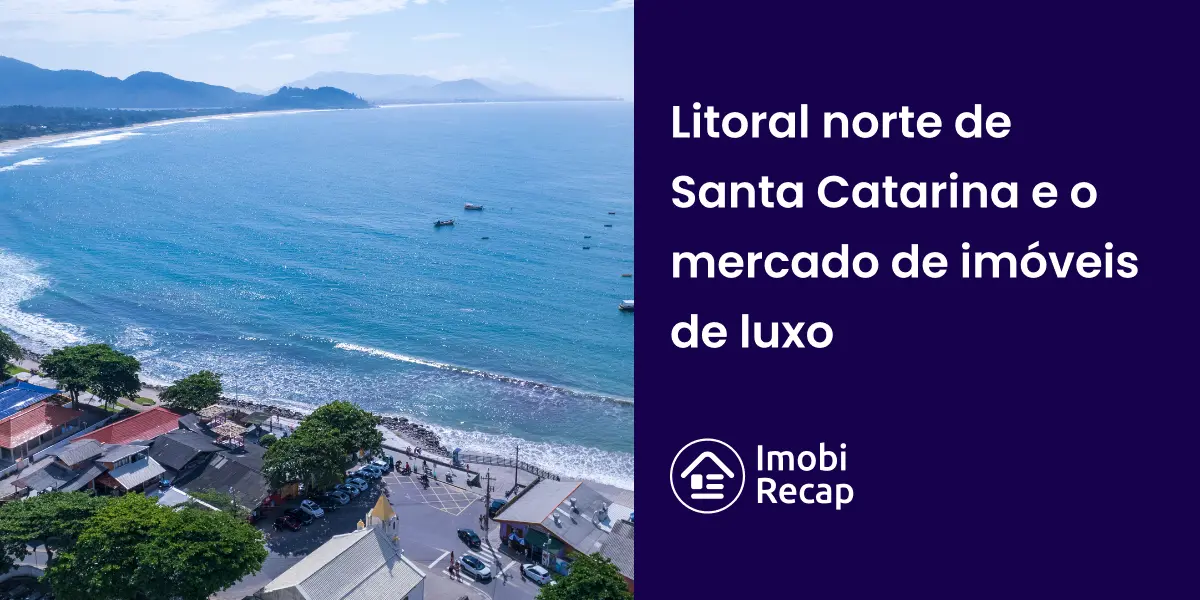 Imagem da praia de Itajaí, em Santa Catarina.