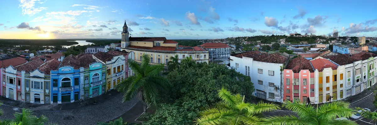 Imagem do centro histórico de João Pessoa. 